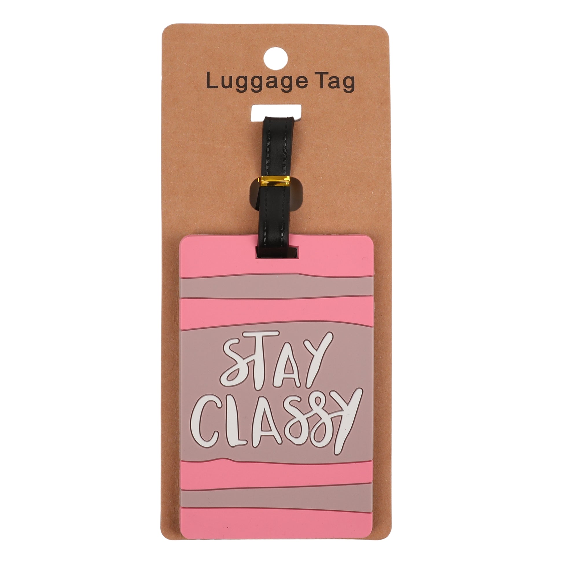 תג למזוודה Stay Classy