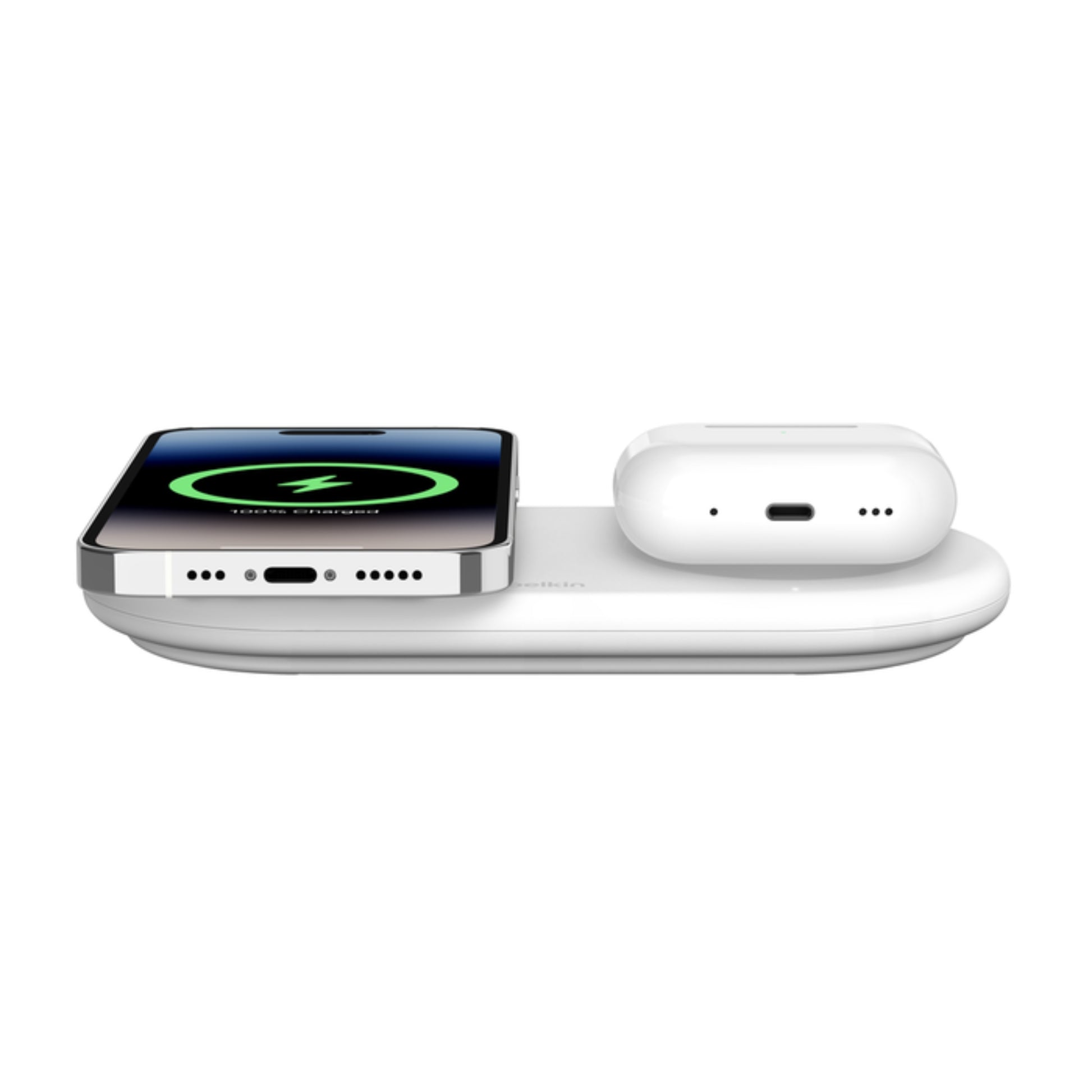 משטח טעינה BoostCharge 2in1 Qi2/MagSafe 15W