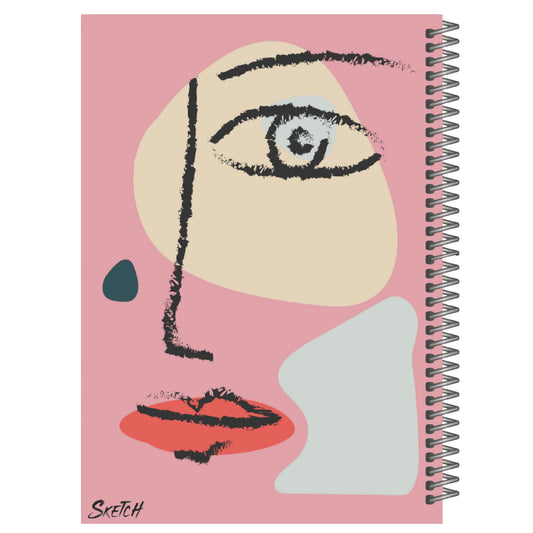 זוג מחברות שורה A4 ספיריט פנים Sketch