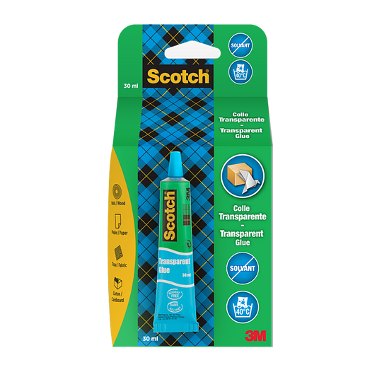דבק נוזלי שקוף חזק Scotch 30 מ"ל