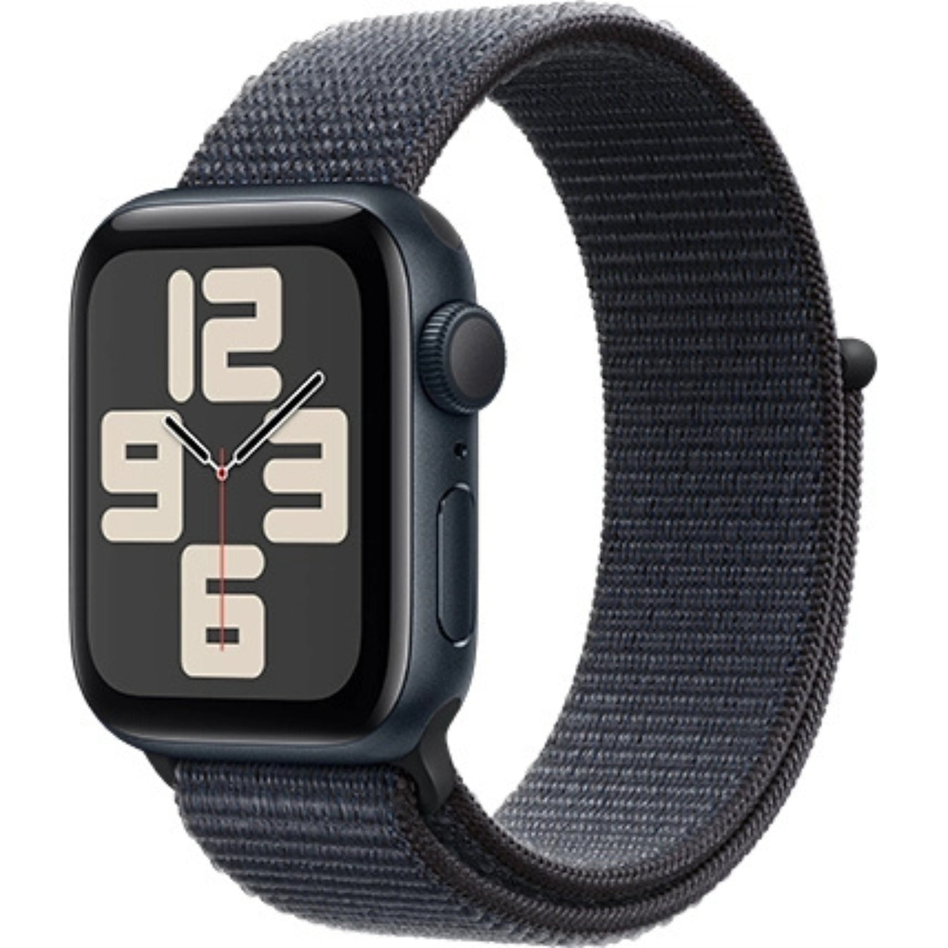 שעון חכם 2024 APPLE WATCH SE GPS גוף אלומיניום Midnight 40MM רצועת ספורט LOOP צבע INK