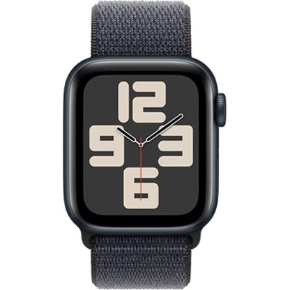 שעון חכם 2024 APPLE WATCH SE GPS גוף אלומיניום Midnight 40MM רצועת ספורט LOOP צבע INK