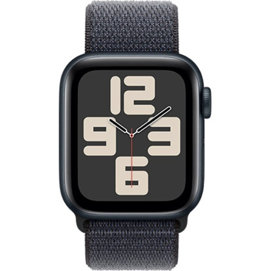 שעון חכם 2024 APPLE WATCH SE GPS גוף אלומיניום Midnight 40MM רצועת ספורט LOOP צבע INK