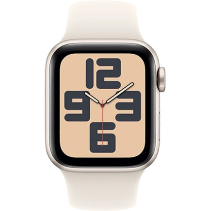 שעון חכם Apple Watch Series 10 GPS גוף אלומיניום 42 mm  Rose Gold רצועת ספורט S/M צבע Light Blush