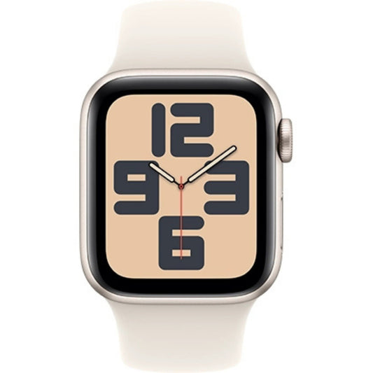שעון חכם Apple Watch Series 10 GPS גוף אלומיניום 42 mm  Rose Gold רצועת ספורט S/M צבע Light Blush