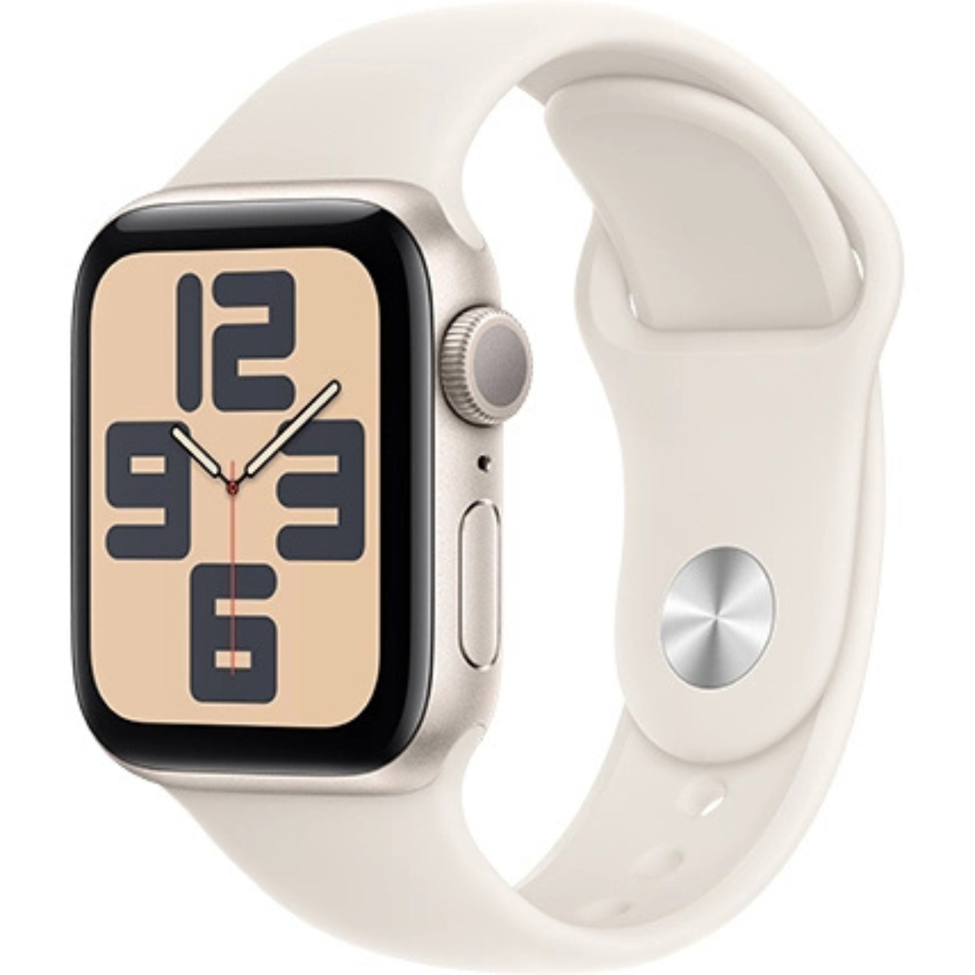 שעון חכם Apple Watch Series 10 GPS גוף אלומיניום 42 mm  Rose Gold רצועת ספורט S/M צבע Light Blush