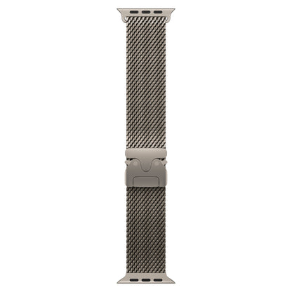 שעון חכם GPS+Cell Apple Watch Ultra 2 גוף Titanium 49mm  Naturalרצועה Large Loop צבע  Milanese