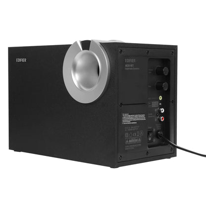 רמקול מולטימדיה שחור למחשב עם סאב - Edifier M201BT