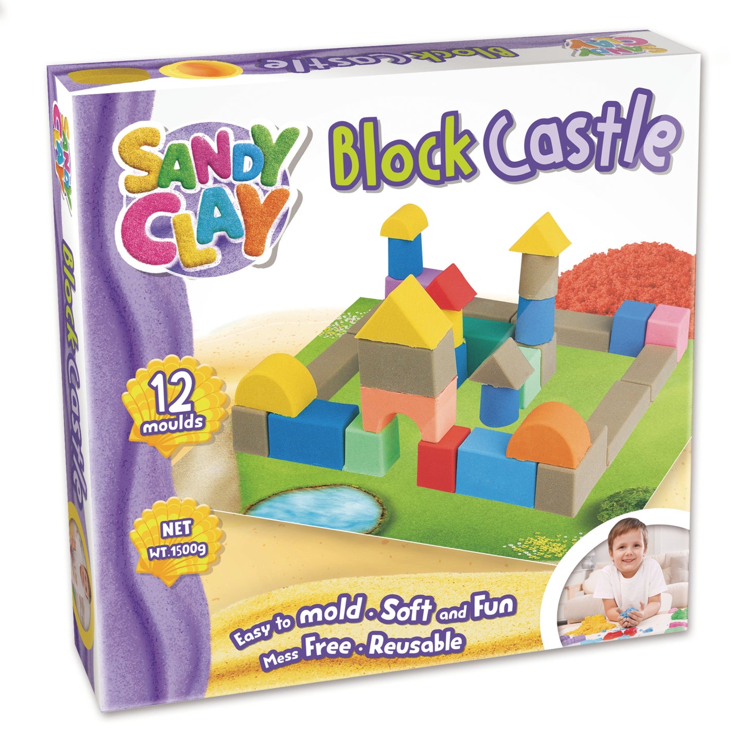 קליי חול טירה