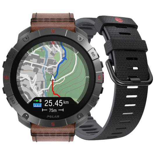 שעון חכם Polar Grit X2 Pro Titan S-L כולל GPS