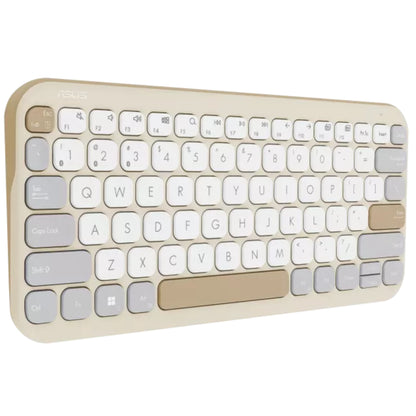 מקלדת אלחוטית ASUS KW100 Bluetooth Copilot  אנגלית- עברית