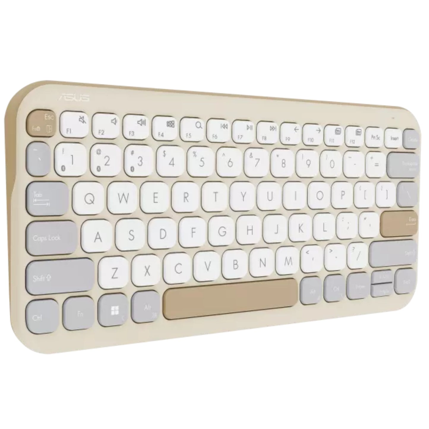 מקלדת אלחוטית ASUS KW100 Bluetooth Copilot  אנגלית- עברית