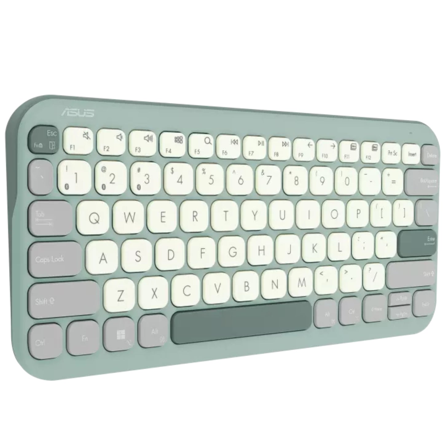 מקלדת אלחוטית ASUS KW100 Bluetooth Copilot  אנגלית- עברית