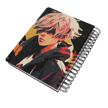 מחברת שורה כריכה PP ספירלה B5 Anima Boy