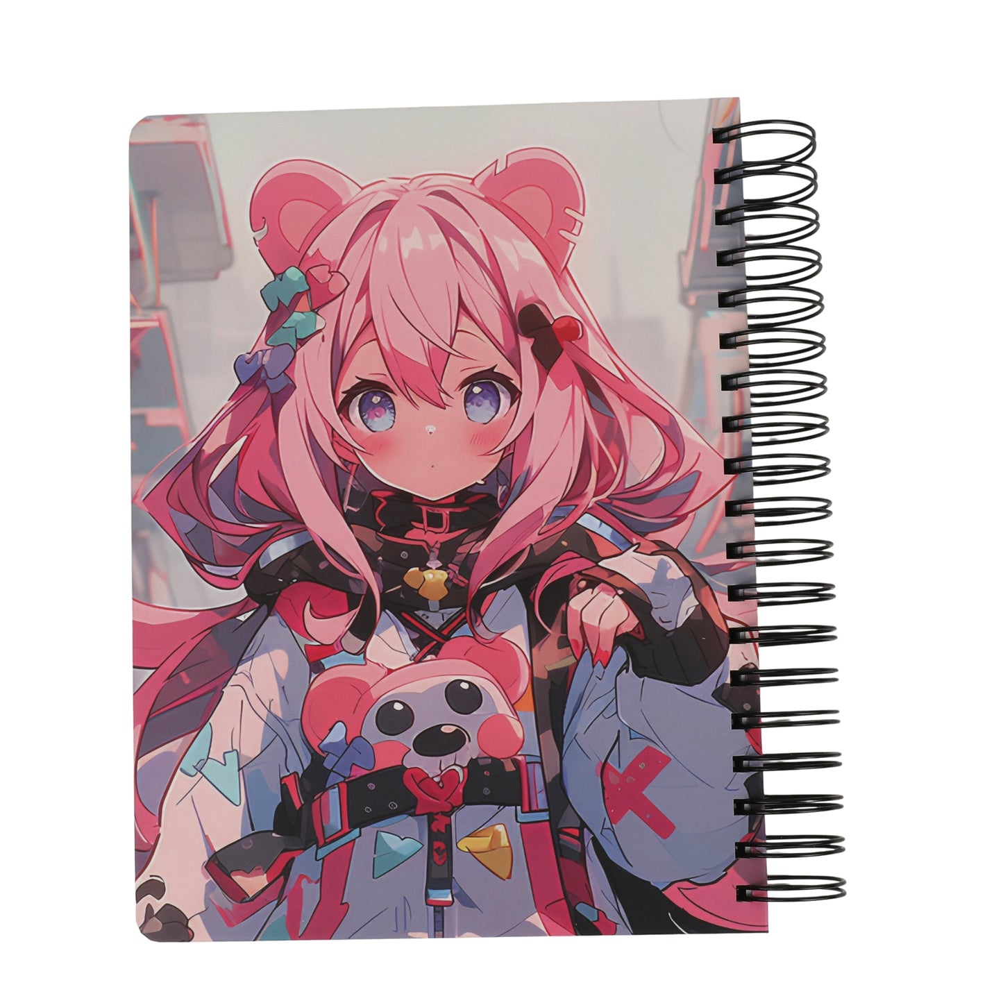 מחברת שורה כריכה PP ספירלה B5 Anima Girl