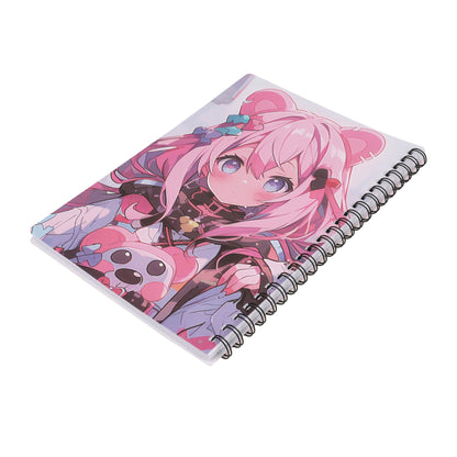 מחברת שורה כריכה ספירלה A4 Anima Girl