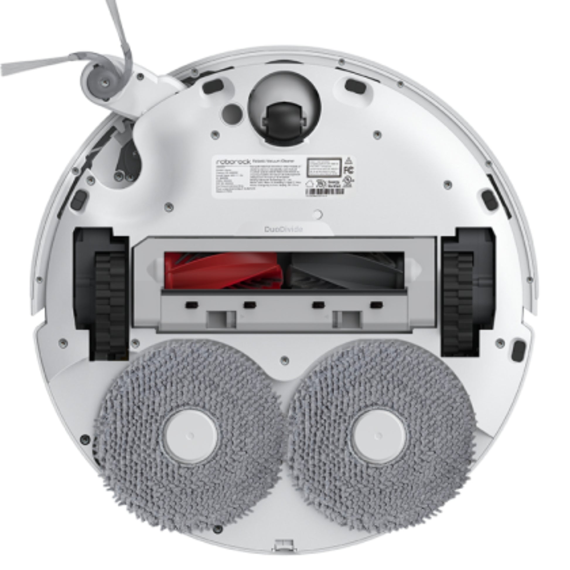 שואב אבק רובוטי שוטף Roborock Q Revo Curv לבן