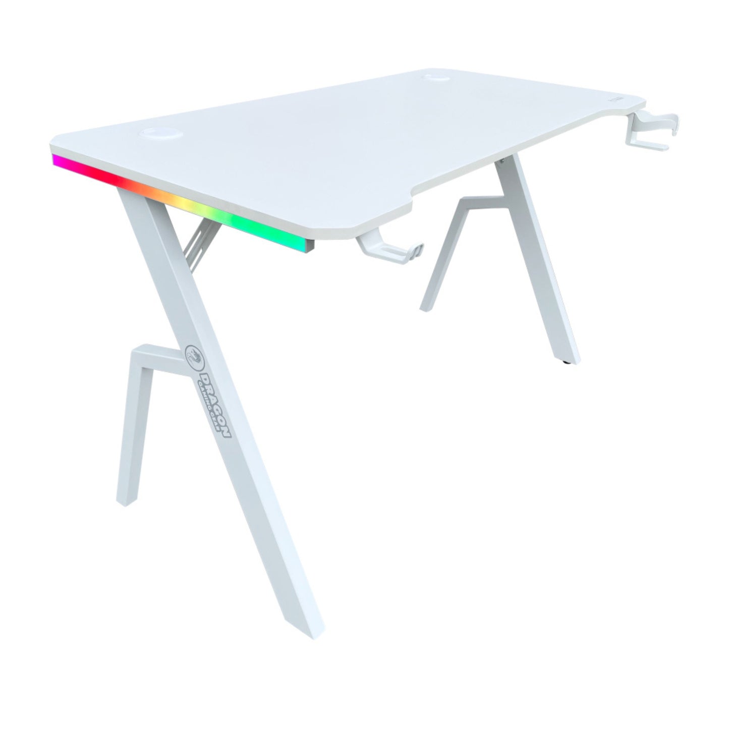 שולחן גיימינג תאורת Rgb אורך 120 ס"מ דגם Tr - Dragon