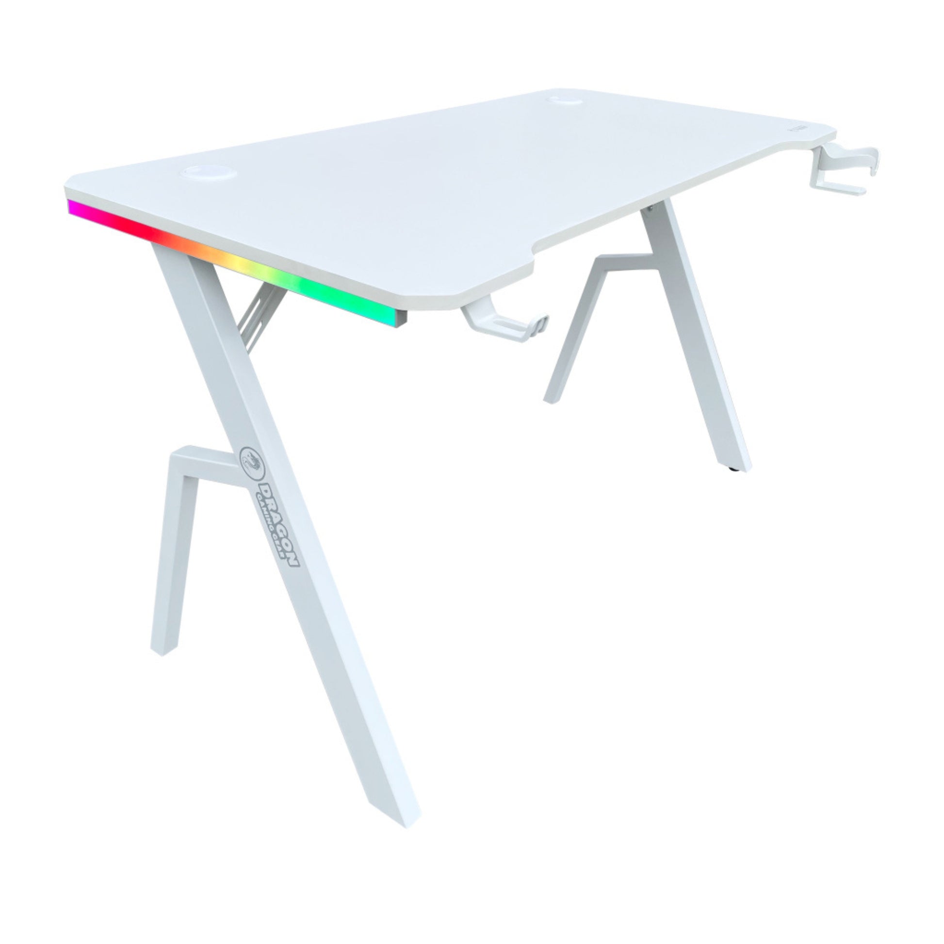 שולחן גיימינג תאורת Rgb אורך 120 ס"מ דגם Tr - Dragon