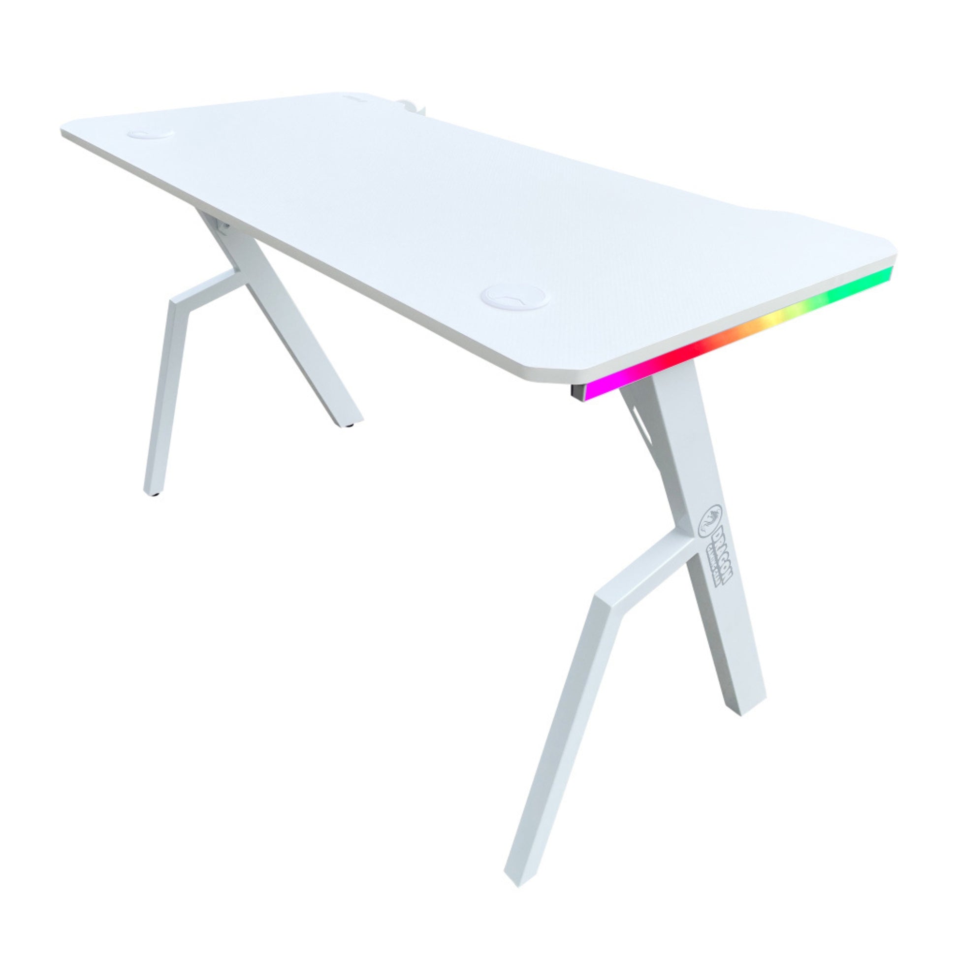 שולחן גיימינג תאורת Rgb אורך 120 ס"מ דגם Tr - Dragon