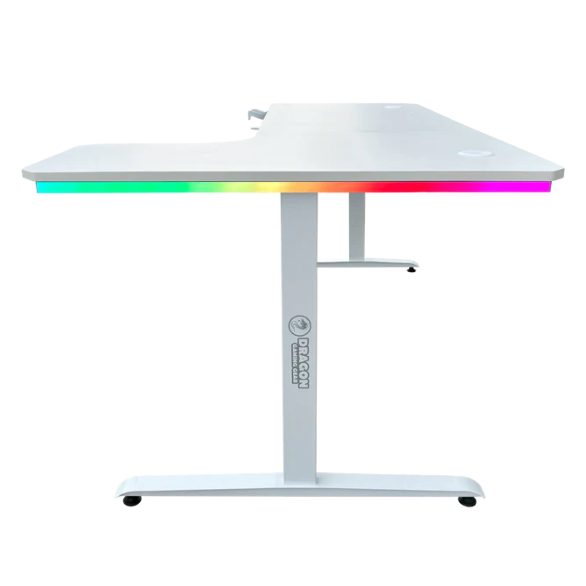שולחן גיימינג פינתי ימין תאורת Rgb דגם Tl-r - Dragon
