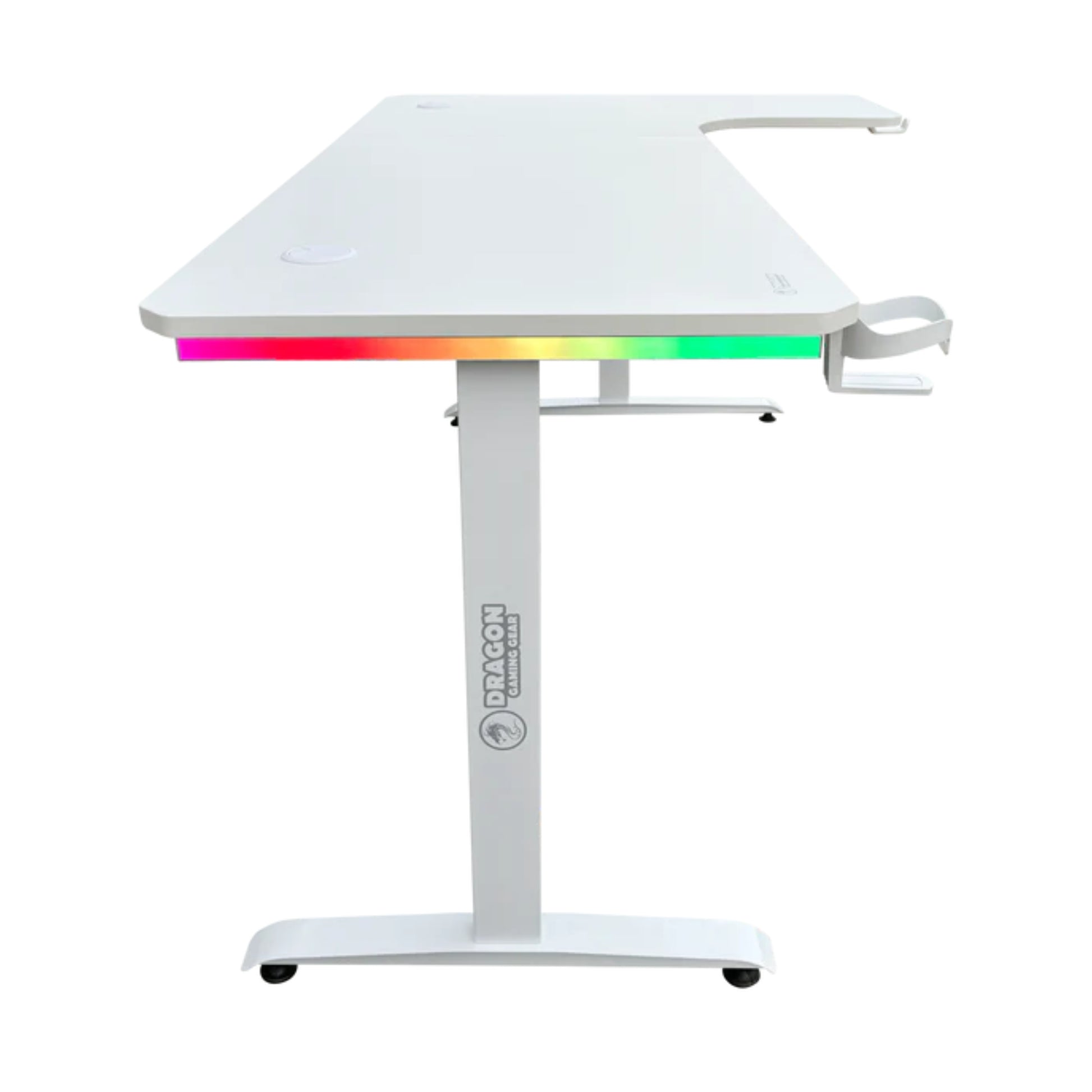 שולחן גיימינג פינתי ימין תאורת Rgb דגם Tl-r - Dragon