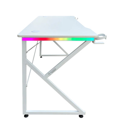 שולחן גיימינג תאורת Rgb אורך 150 ס"מ דגם  Tk - Dragon