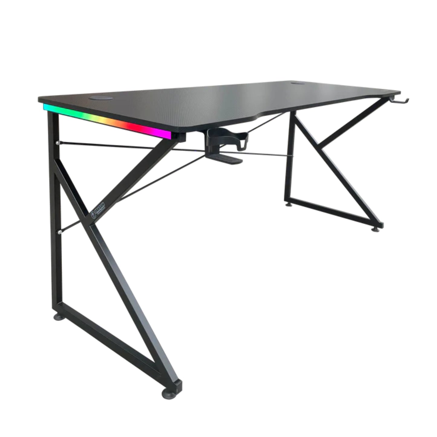 שולחן גיימינג תאורת Rgb אורך 150 ס"מ דגם  Tk - Dragon