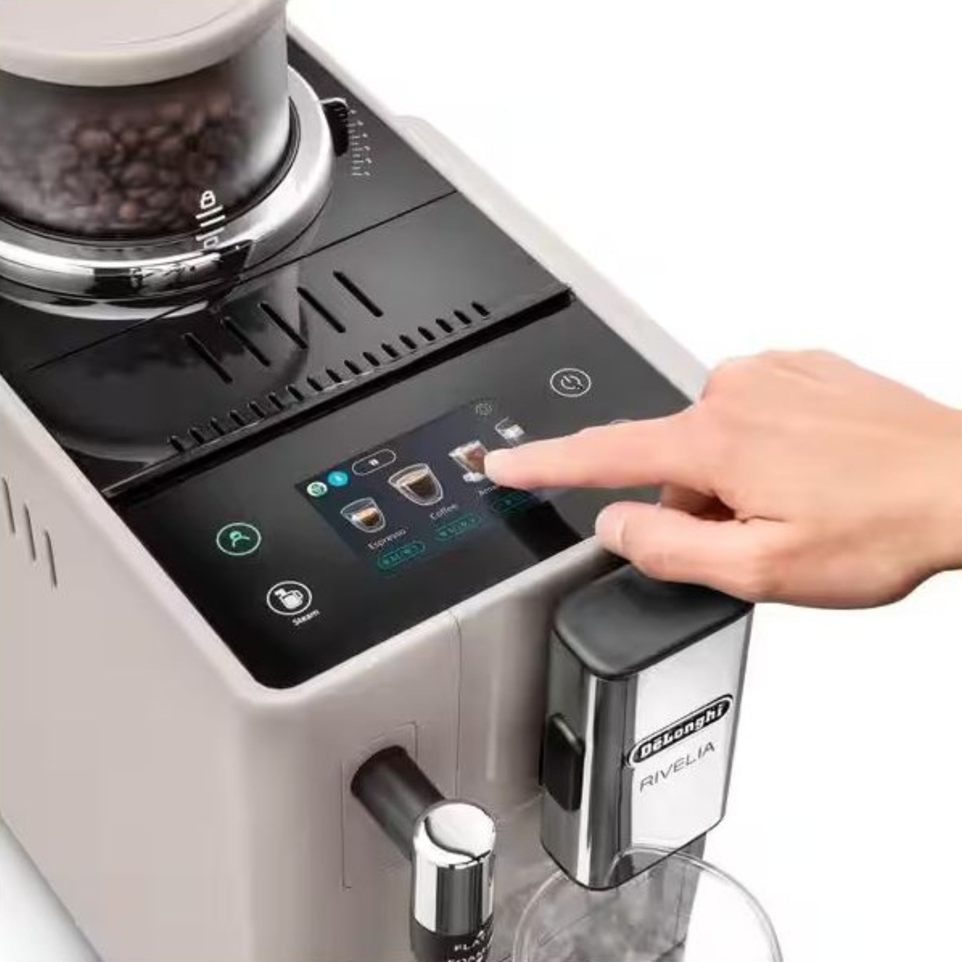 מכונת קפה אספרסו אוטמטית Delonghi Rivelia Exam440.55.w