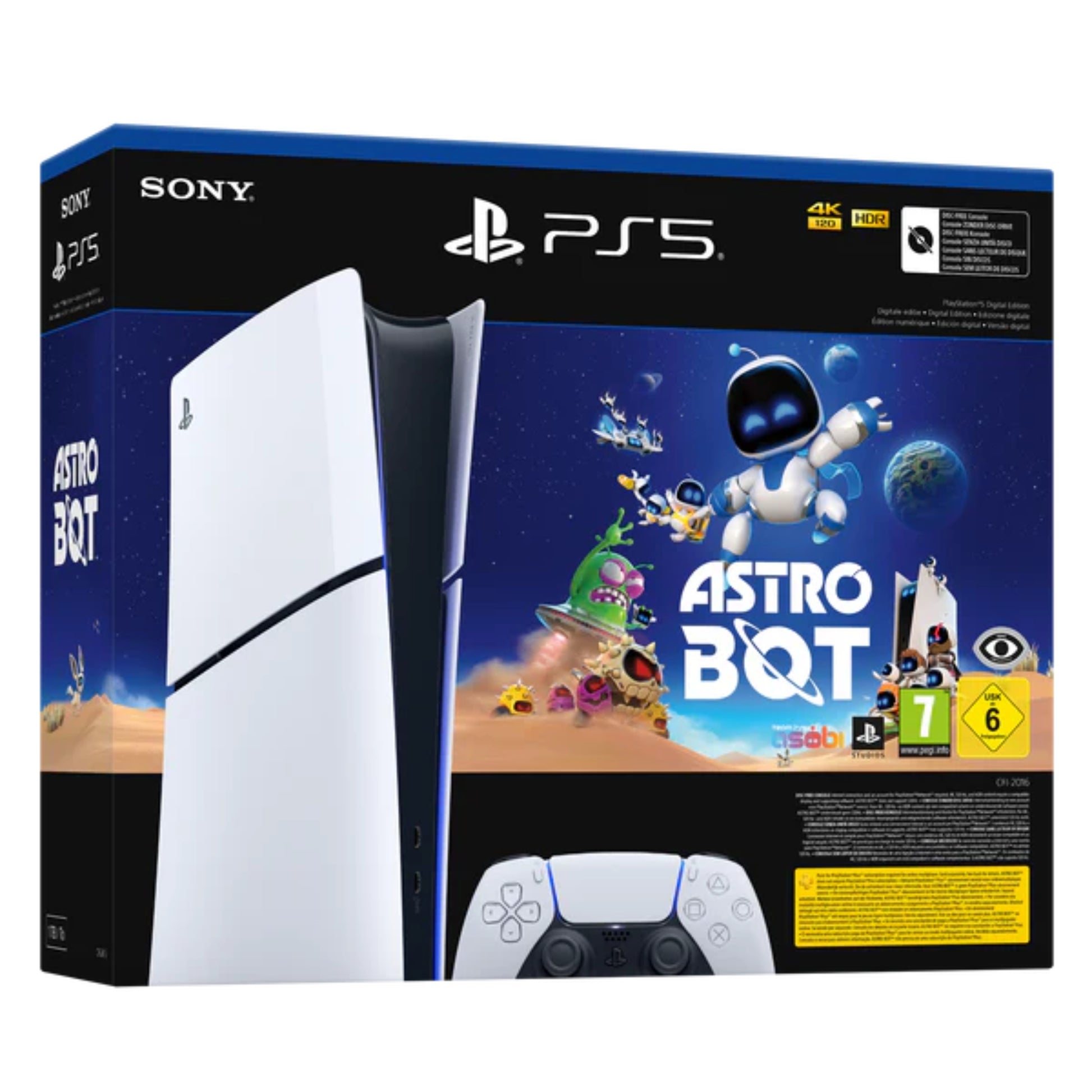 קונסולה Ps5 Slim Digital Edition + Astro Bot