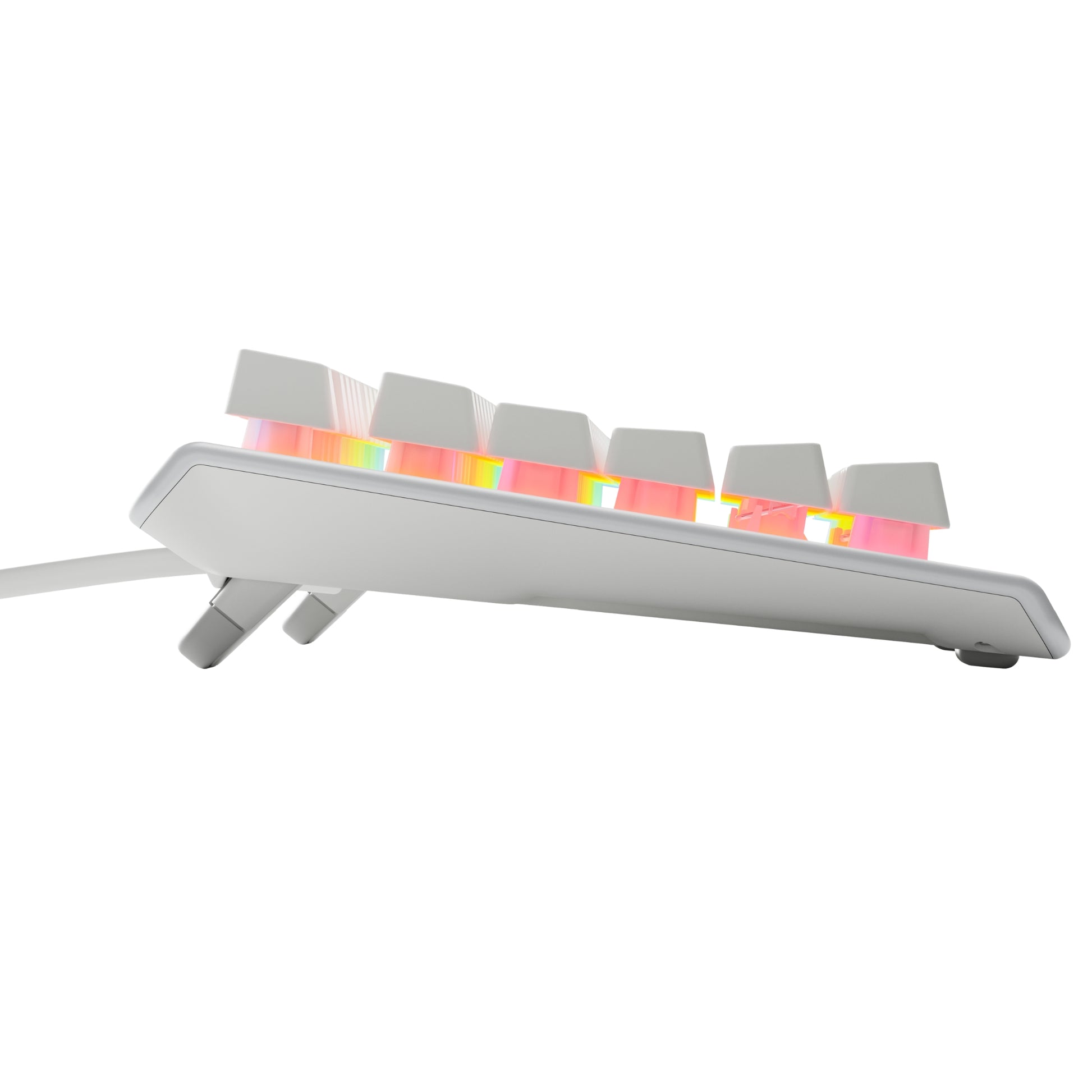 מקלדת גיימינג SteelSeries Apex 3 TKL US LED לבן