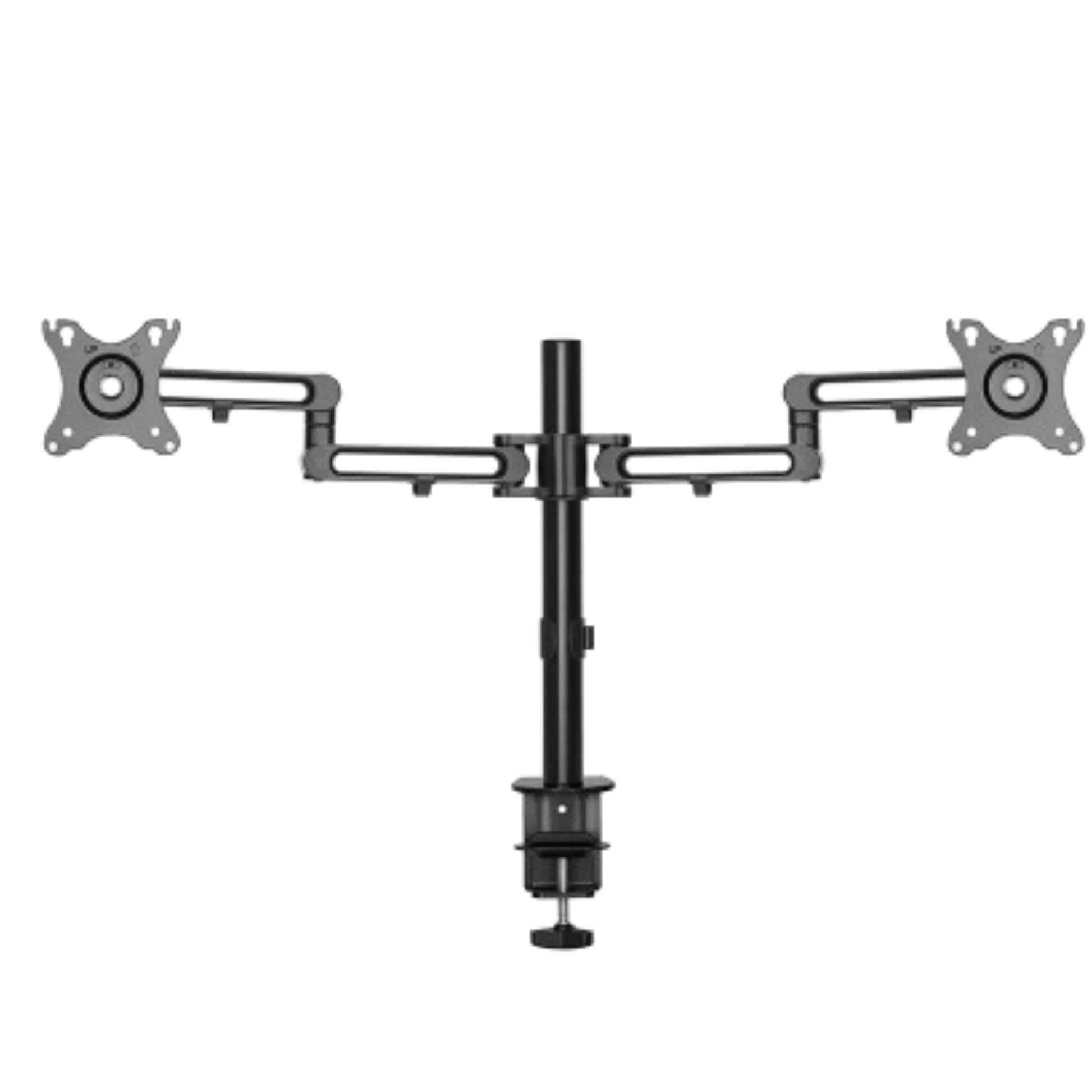 זרוע אלומיניום ל- 2 מסכים קליפס Lumi LDT30-CO24