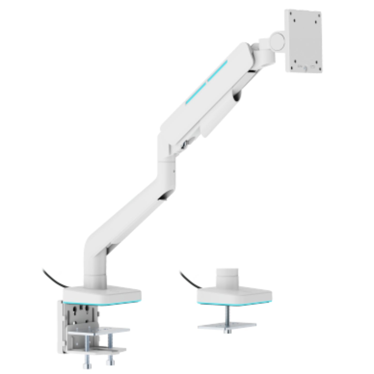 זרוע שולחנית גיימינג 17'-49' עם תאורת Lumi LDT85-C012L RGB