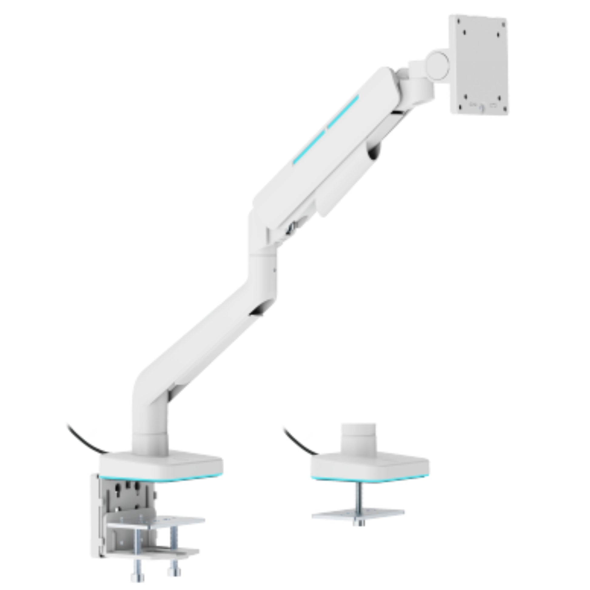 זרוע שולחנית גיימינג 17'-49' עם תאורת Lumi LDT85-C012L RGB