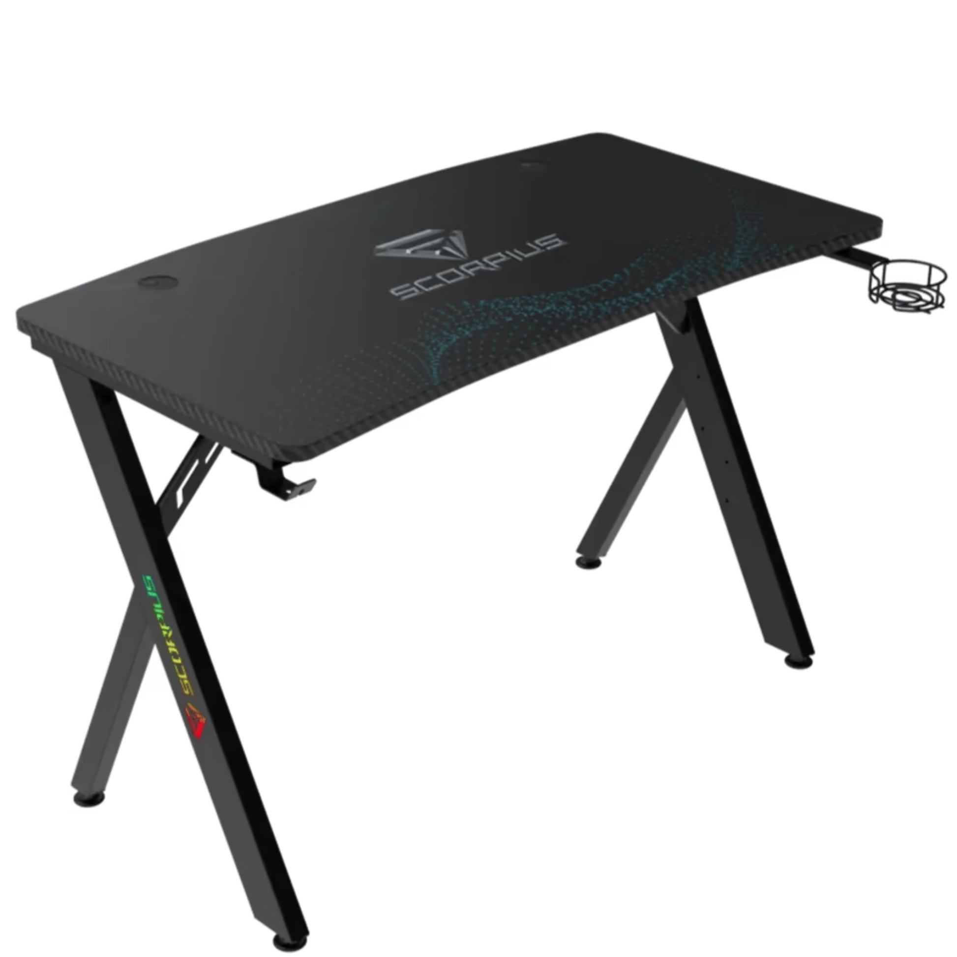 שולחן גיימינג Scorpius Deskpro-HJ RGB 140