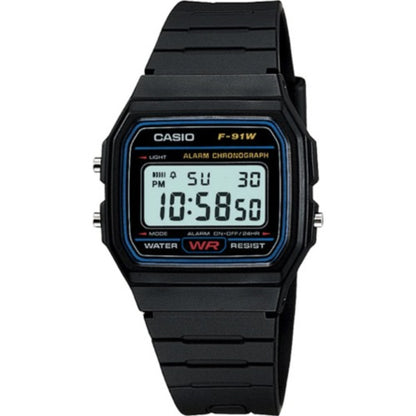 שעון יד דיגיטלי קלאסי Casio F-91w-1dg