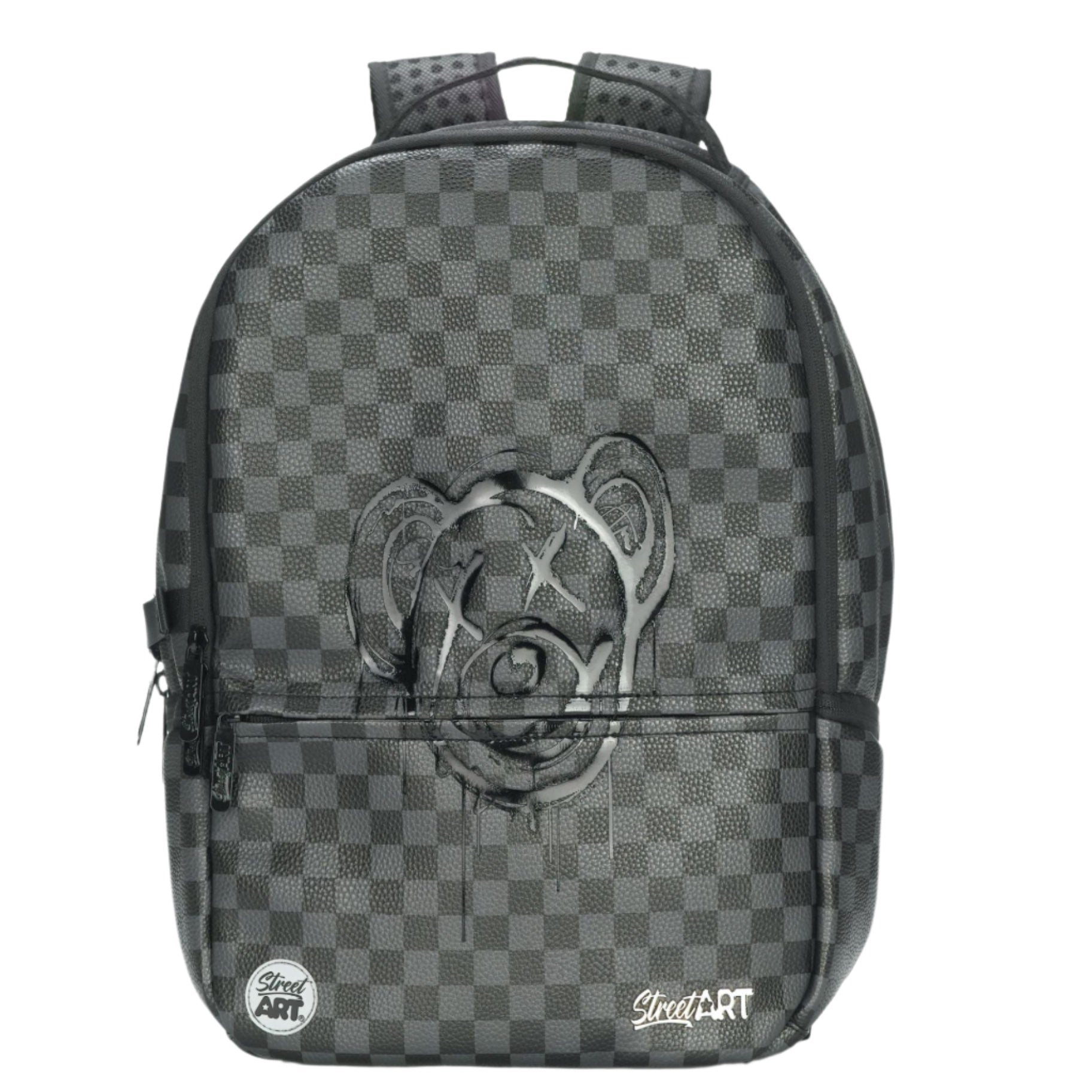 תיק גב Street Art Silver Bear Pu