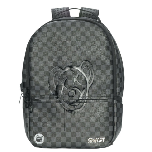 תיק גב Street Art Silver Bear Pu