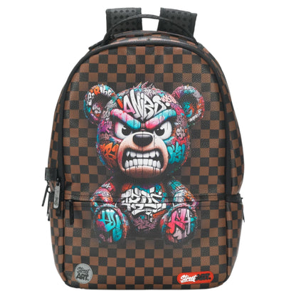 תיק גב Street Art Grumpy Bear Pu