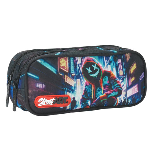 קלמר 2 תאים Street art Neon Purge