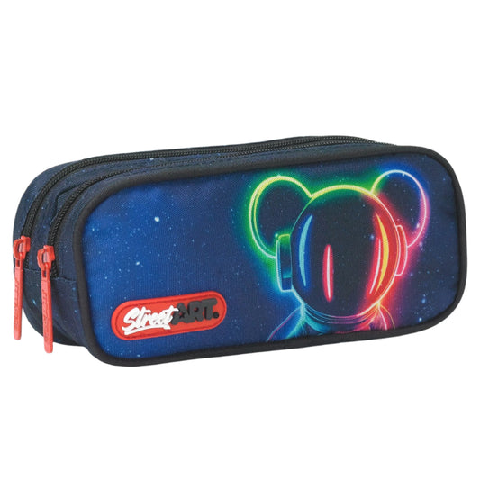 קלמר 2 תאים Street art Astro Neon