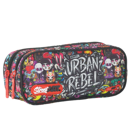 קלמר 2 תאים Street art Urban Rebel