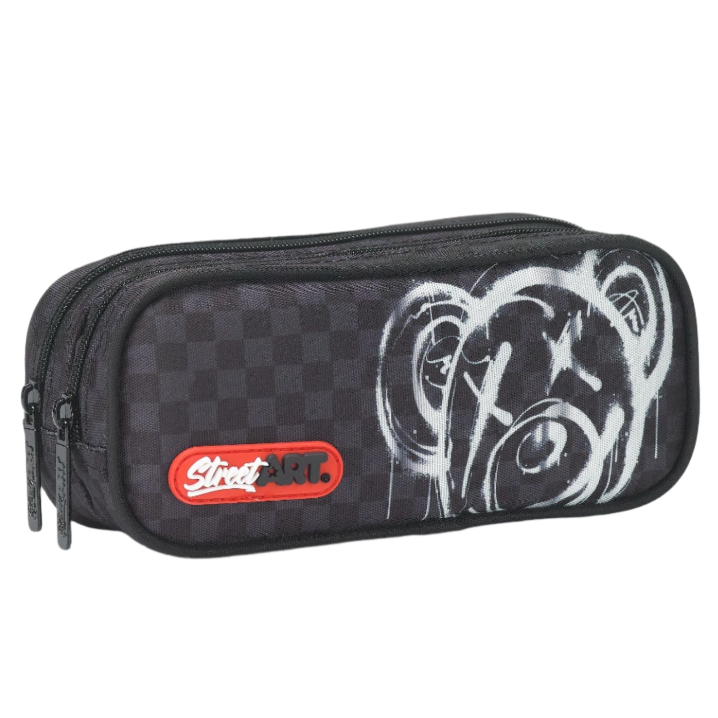 קלמר 2 תאים Street art Silver Bear