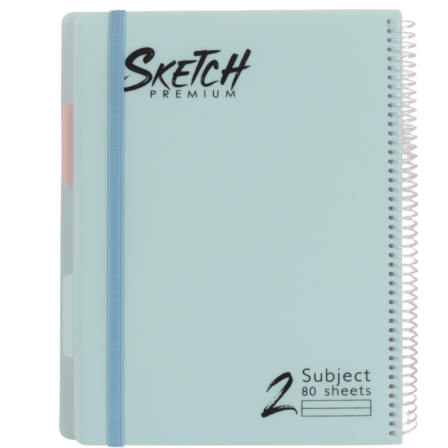 מחברת ספירלה A4 שורה 2 נושאים 80 דף Sketch מעורב צבעי פסטל