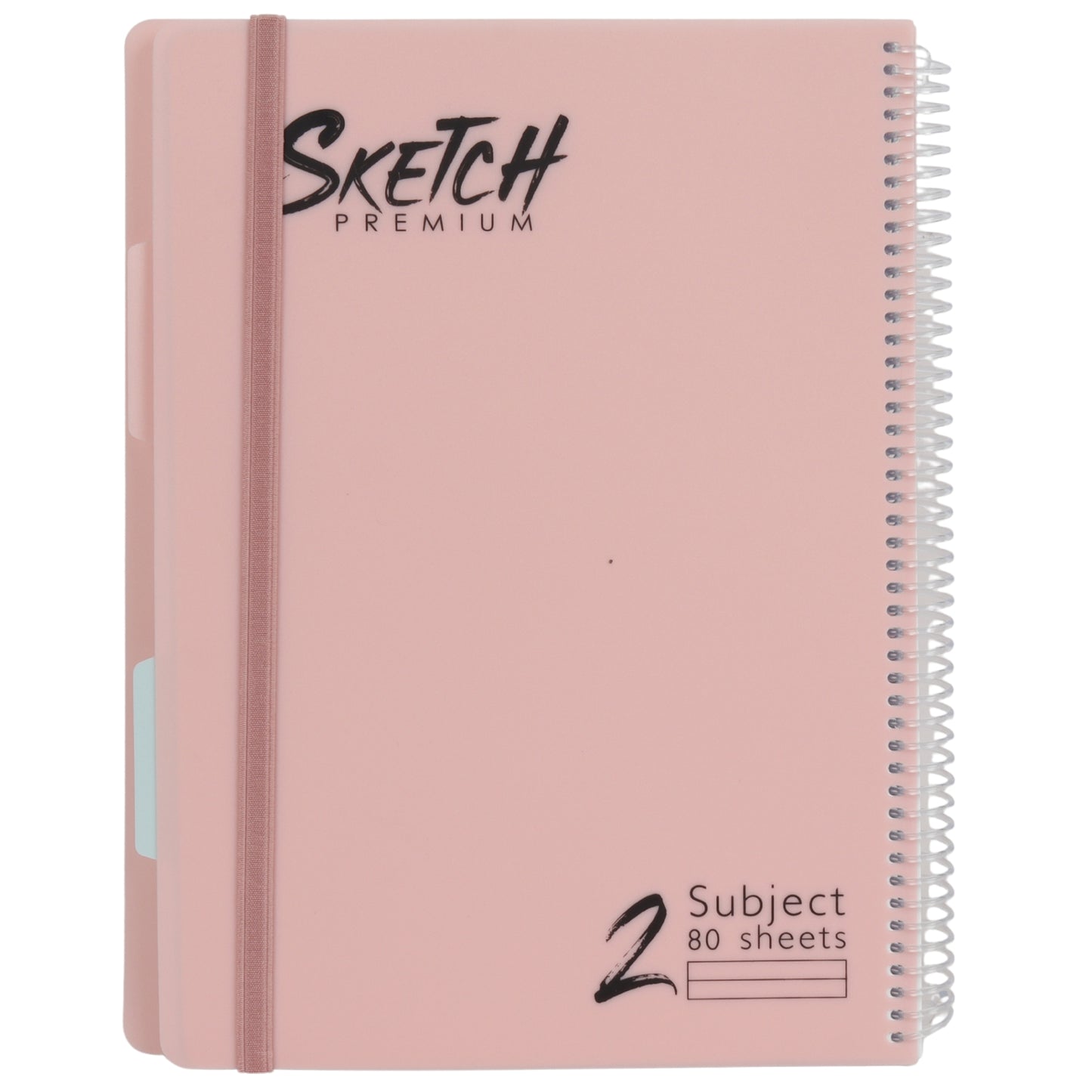 מחברת ספירלה A4 שורה 2 נושאים 80 דף Sketch מעורב צבעי פסטל