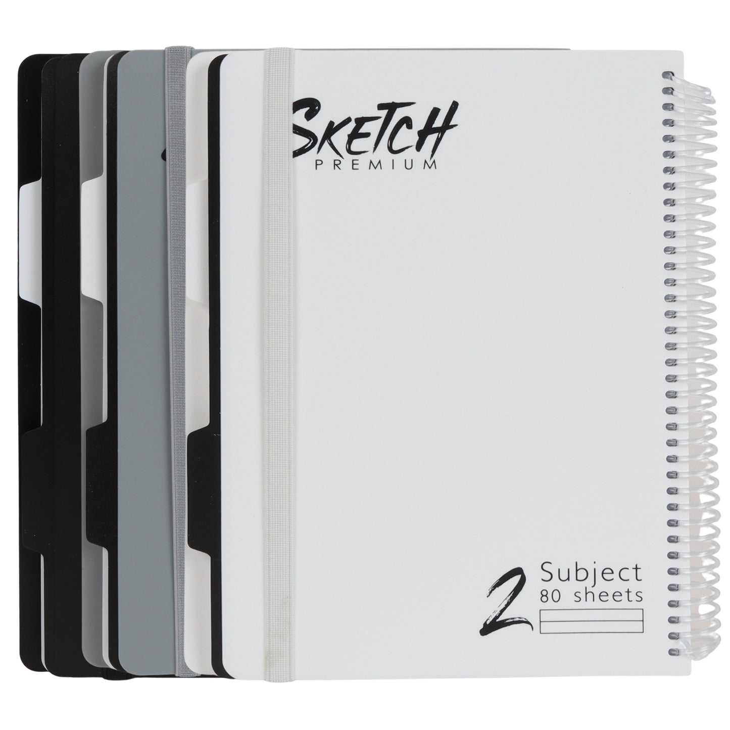 מחברת ספירלה B5 שורה 2 נושאים 80 דף Sketch מעורב צבעים