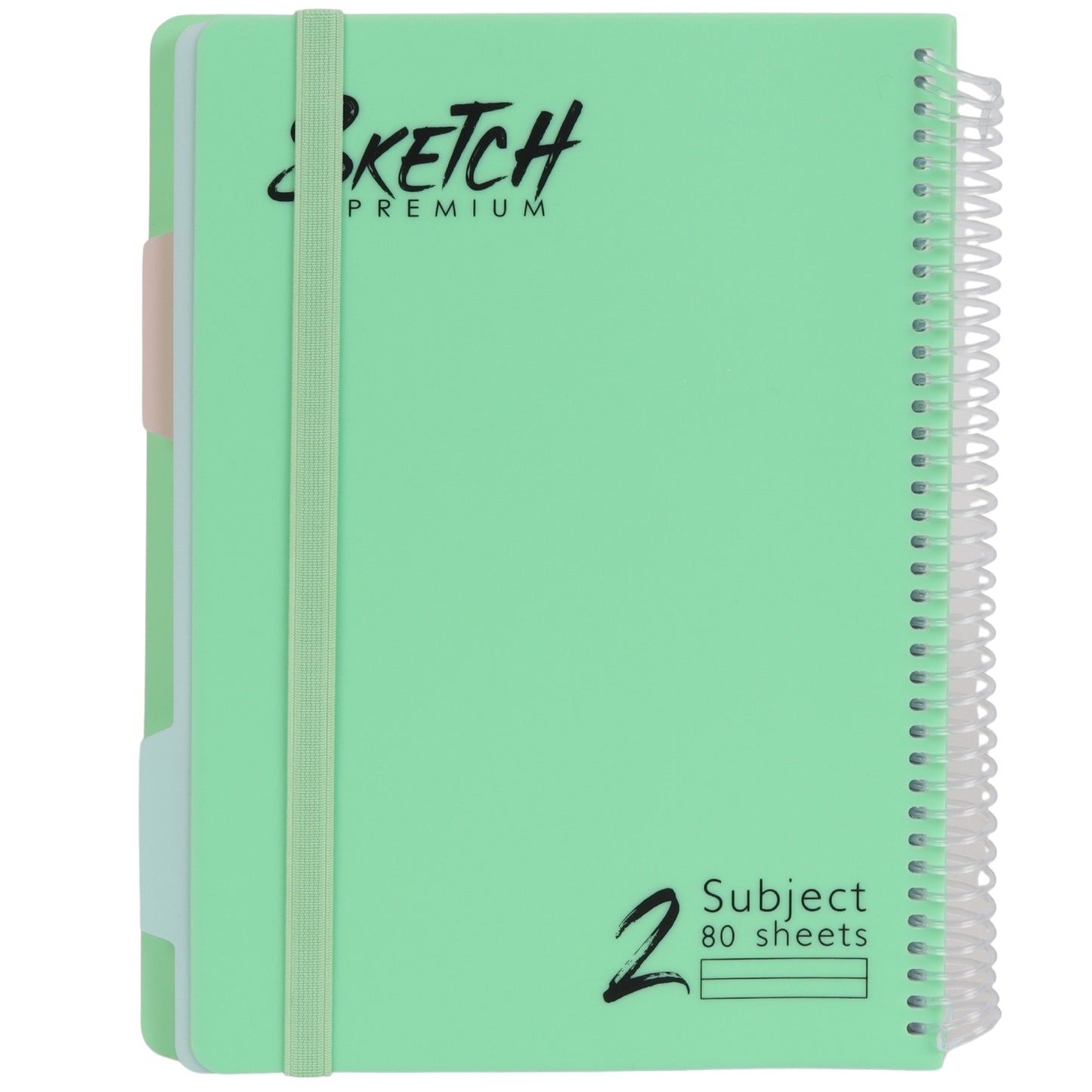 מחברת ספירלה B5 שורה 2 נושאים 80 דף Sketch מעורב צבעי פסטל