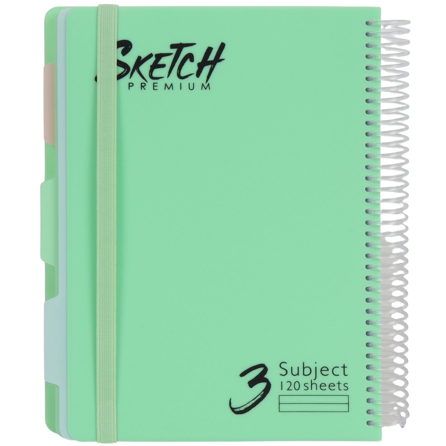 מחברת ספירלה B5 שורה 3 נושאים 120 דף Sketch מעורב צבעי פסטל