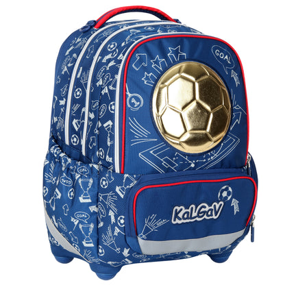 תיק גב אורטופדי  X-Fix Soccer Ball כחול