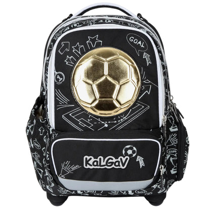 תיק גב אורטופדי X-Fix Soccer Ball שחור לבן